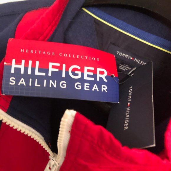 BRAND NEW MENS TOMMY HILFIGER HERITAGE COLLECTION ANORAK SWEATER SIZE XXL - Picture 11 of 11